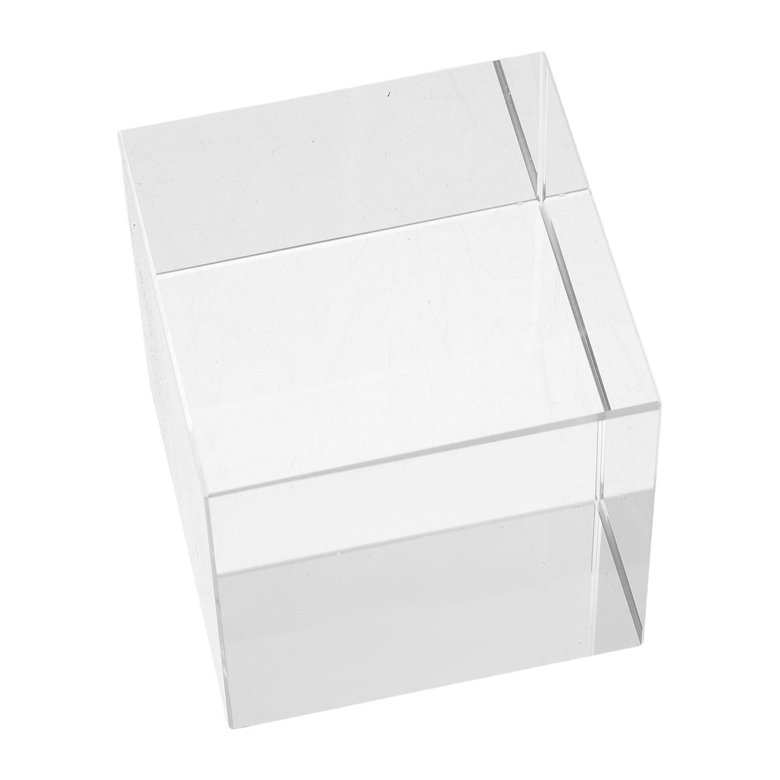 Paper Weight Crystal - Pürüzsüz Yüzeyli, Kare Şeklinde, Kristal Görünümlü,