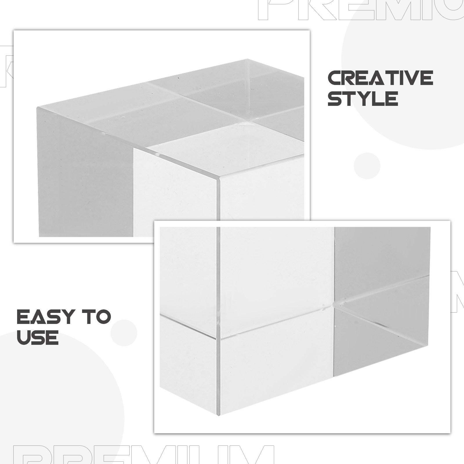 Pürüzsüz Yüzeyli, Kare Şeklind - Paper Weight Crystal incelemesi ve fiyatı
