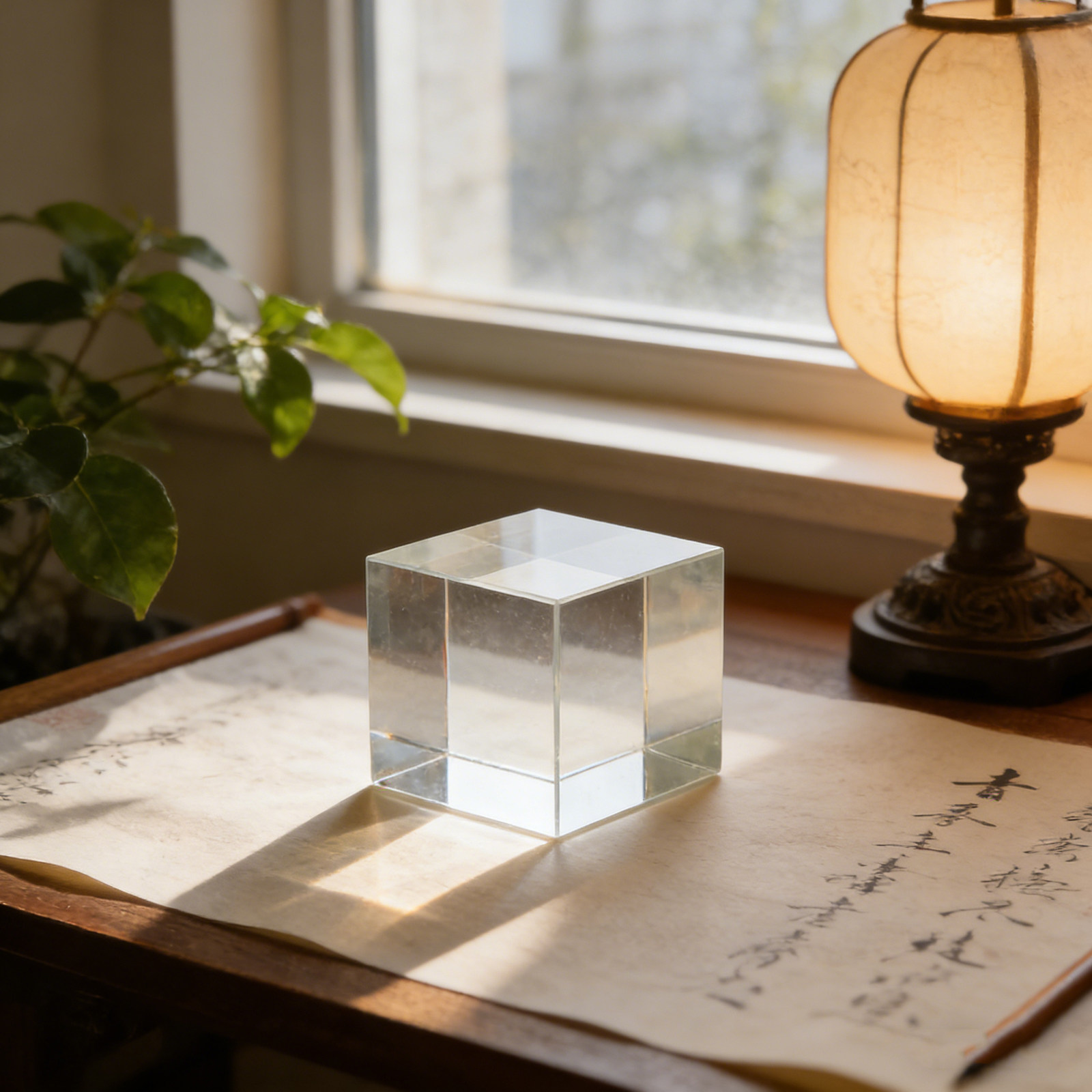 Pürüzsüz Yüzeyli, Kare Şeklind - Paper Weight Crystal incelemesi ve fiyatı
