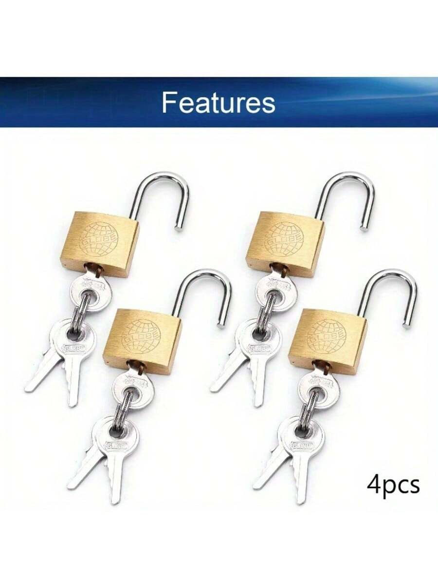 2/4 adet Pirinç Asma Kilit, Fa - Letter Opener Brass incelemesi ve fiyatı