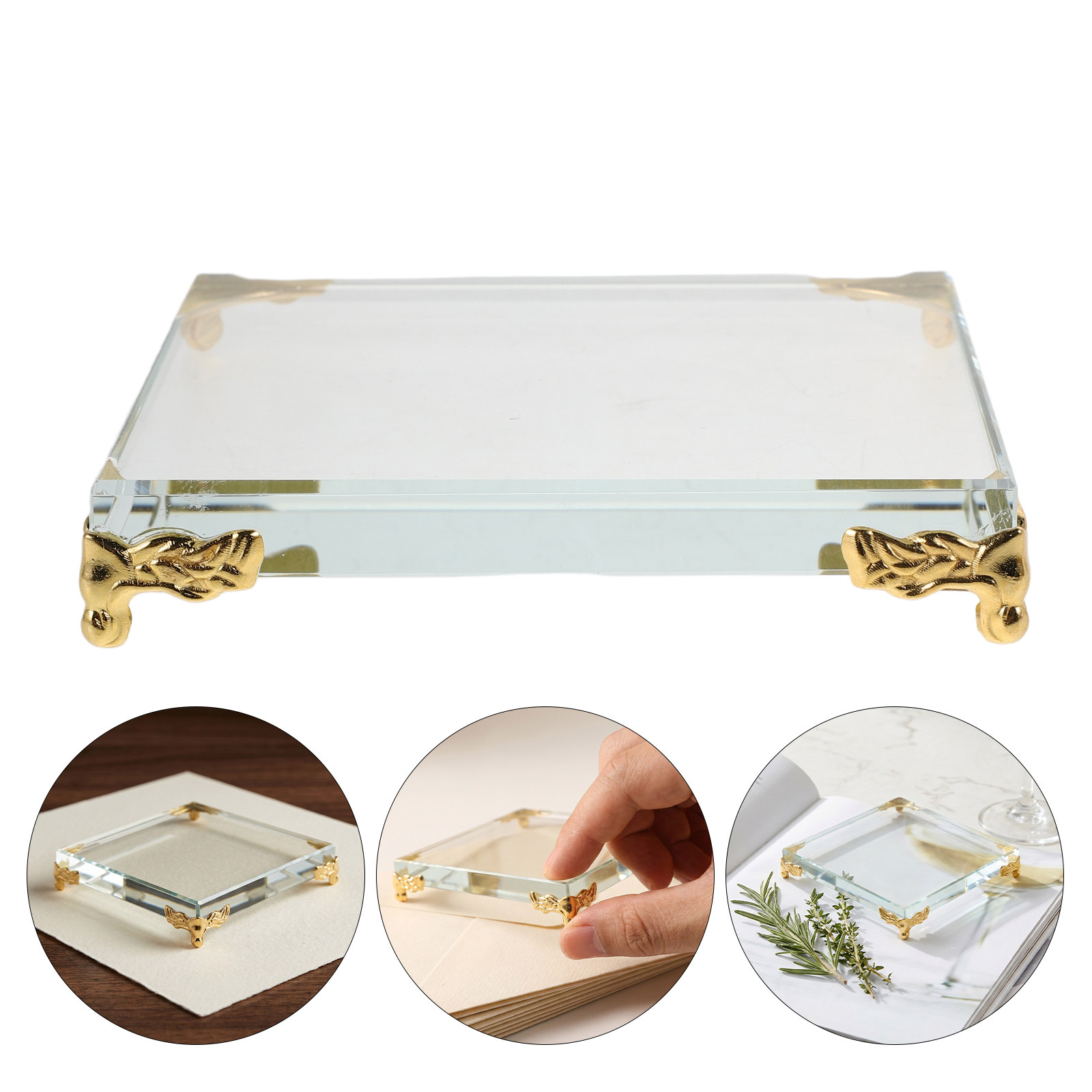 Kare Kristal Kağıt Ağırlığı, Ş - Paper Weight Crystal incelemesi ve fiyatı
